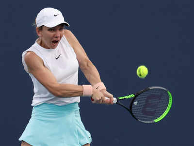 Simona Halep withdraws from Miami Open with shoulder injury
