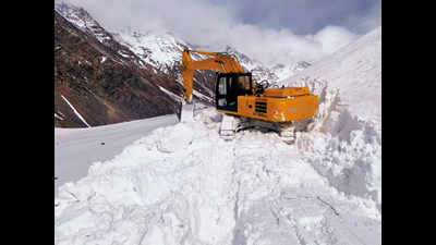 Manali-Leh highway may open today after 4 months