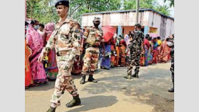 West Bengal assembly elections: Central force personnel face heat