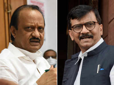 'No one should play spoilsport': Ajit Pawar on Sanjay Raut's 'accidental home minister' remark