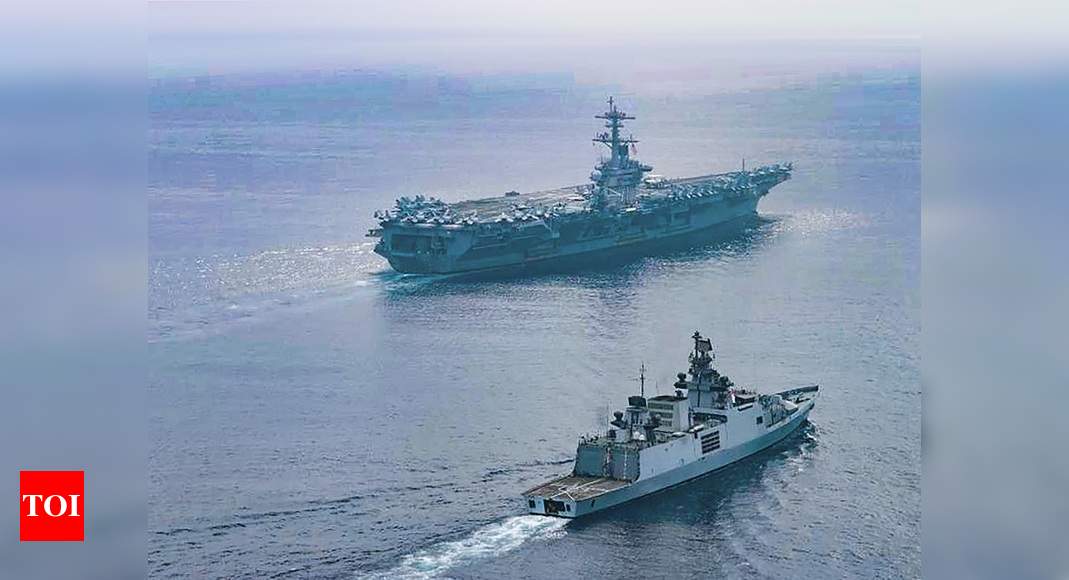 India, US begin two-day naval exercise in eastern Indian Ocean region ...