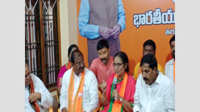 Sending BJP MP to parliament from AP will help fast track development of the state: Ratna Prabha