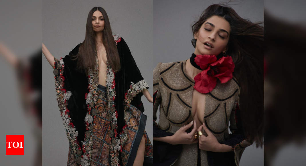 Sonam Kapoor's new fashion photoshoot