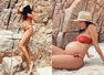 Lisa Haydon rocks the chicest maternity swimsuit