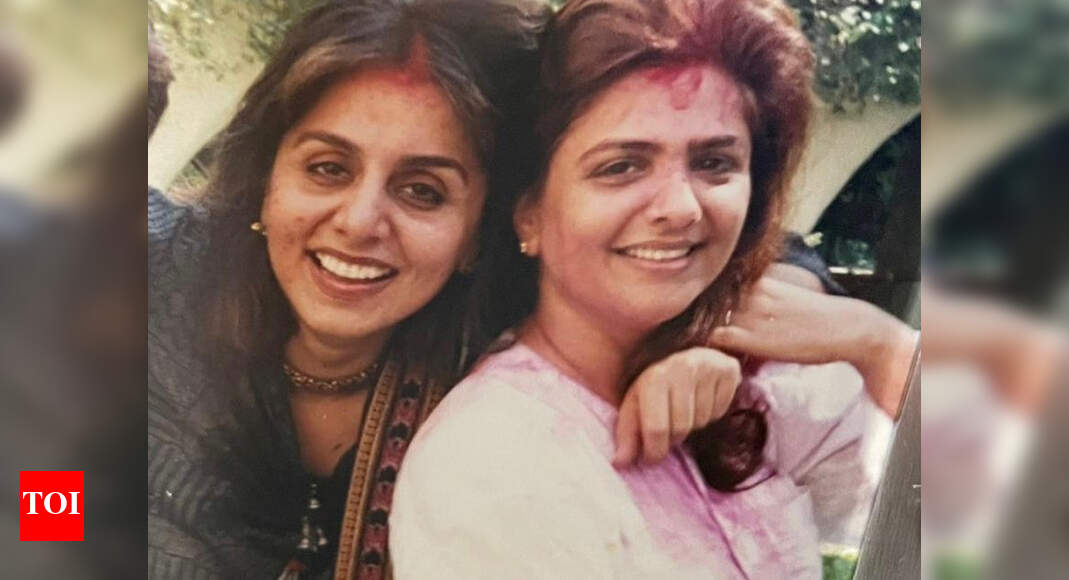 Pinkie Roshan misses Rishi Kapoor, shares 30-year-old picture of Holi ...
