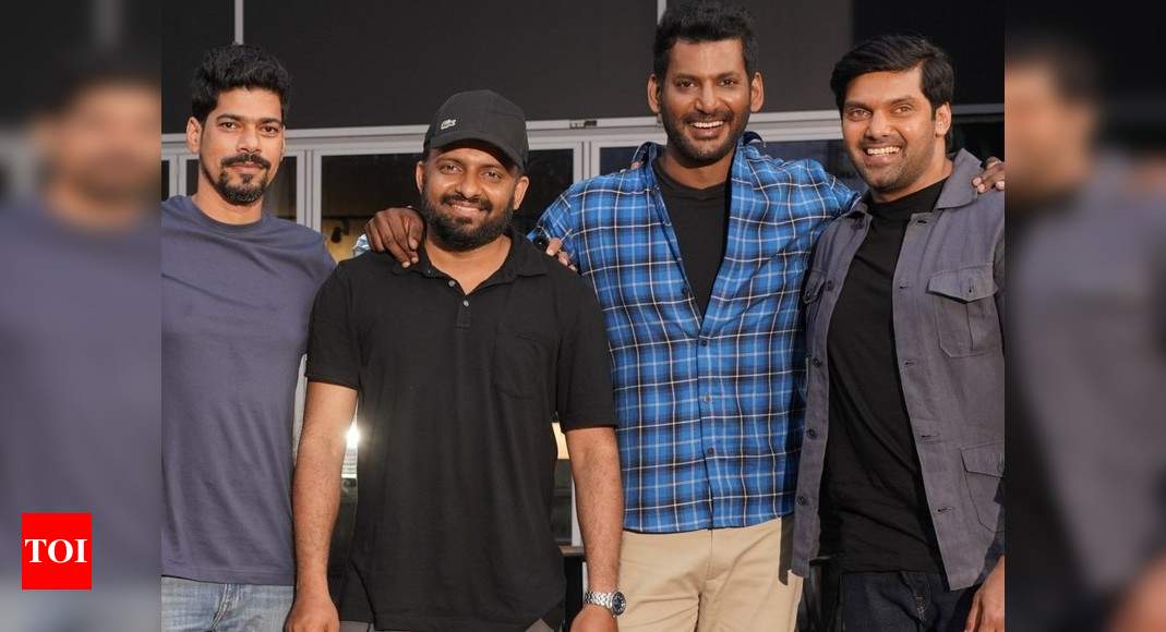 It S A Wrap For The Dubai Schedule Of Vishal And Arya S Enemy Tamil Movie News Times Of India