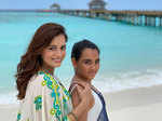 Dia Mirza is making memories with hubby Vaibhav Rekhi in Maldives