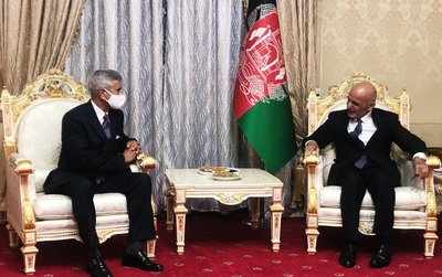 EAM Jaishankar, President Ghani exchange views on peace process in Afghanistan