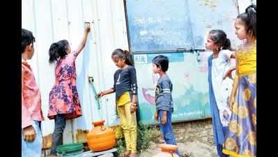 Maharashtra: Kids lift Latur village out of water scarcity