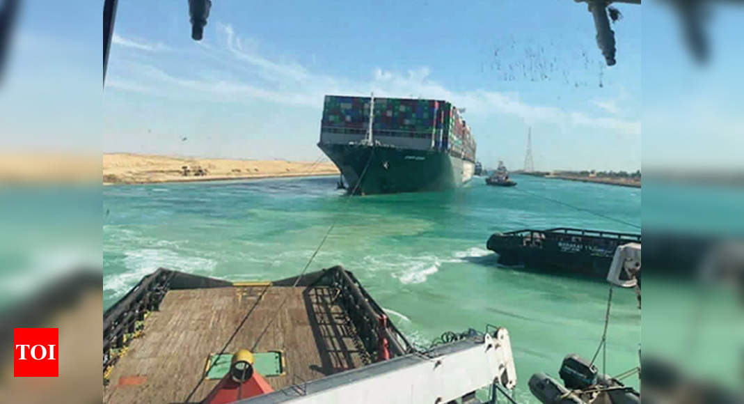 Suez Canal Ever Given container ship Suez blockage ends, but Indian