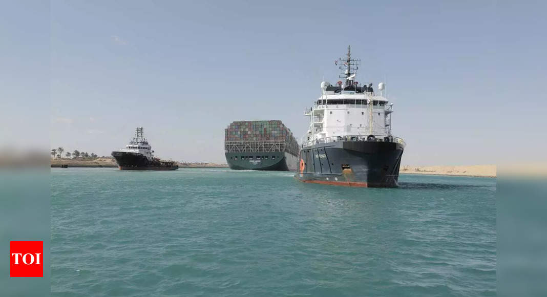 Traffic in Suez Canal resumes after stranded ship refloated