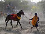 Sikh devotees celebrate Hola Mohalla festival