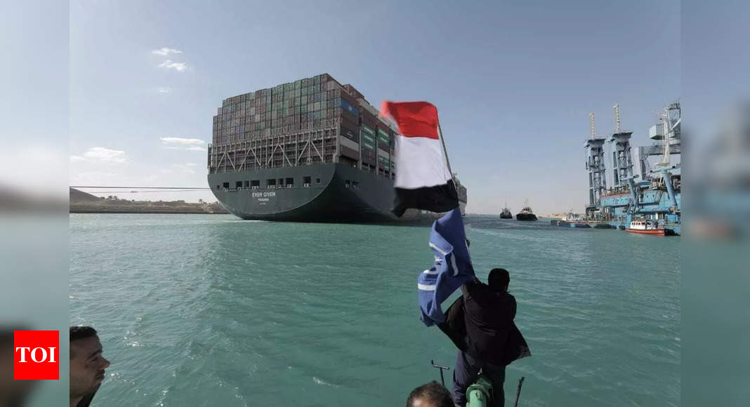 Probe underway, day after cargo ship freed in Suez Canal