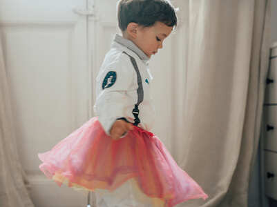 "My son is mocked for dressing up"