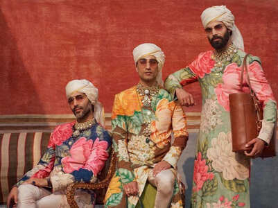 Choker with Sherwani