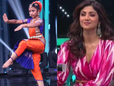Super Dancer Chapter 4's judge Shilpa Shetty is spellbound to see contestant Pratiti's dance; see pics