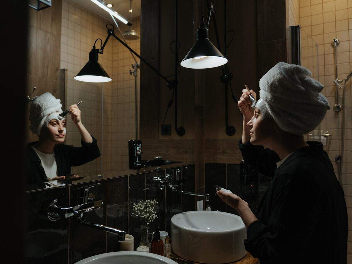 night time routine for glowing skin