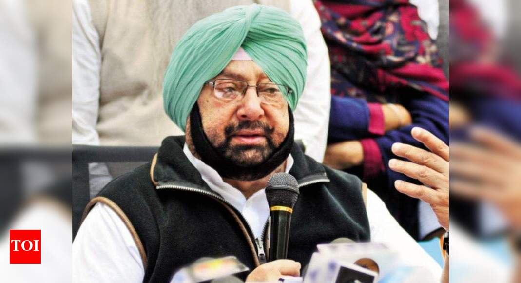 Centre delayed inclusion of those above 45 years in vaccine ambit by 2 months: Punjab CM Amarinder Singh - Times of India