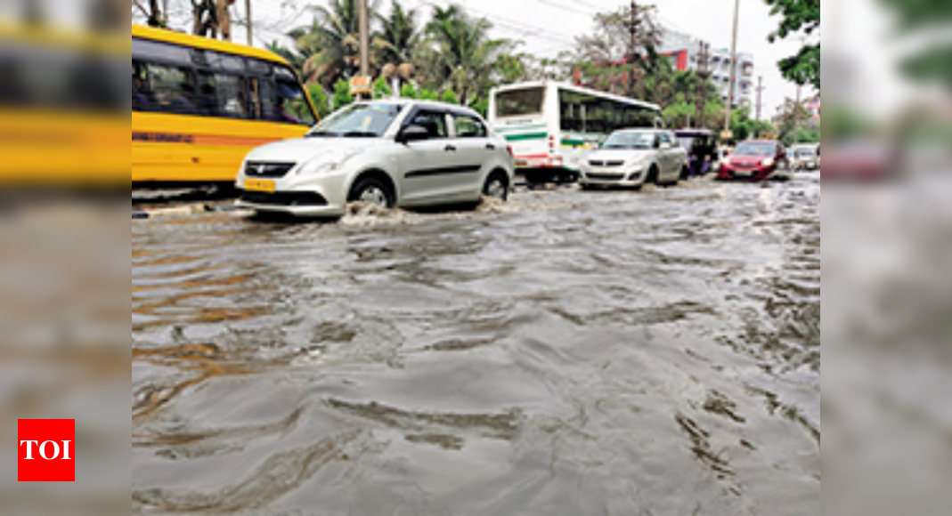 Rain Triggers Waterlogging Public Angst In Poll Season Guwahati News