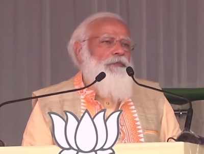 People in Assam have shown Congress-led alliance 'red card': PM Modi