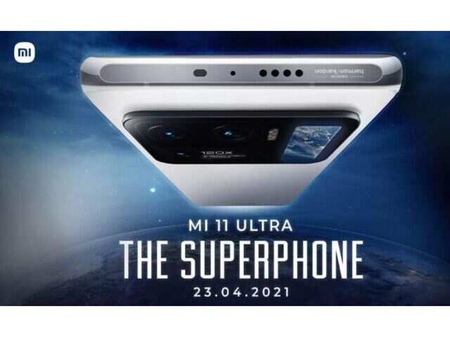 Xiaomi announces launch date of Mi 11 Ultra phone in India Xiaomi announces launch date of Mi 11 Ultra phone in India