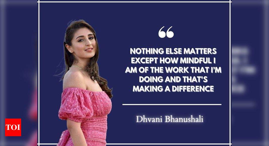 Exclusive Interview Dhvani Bhanushali If You Take Success Too