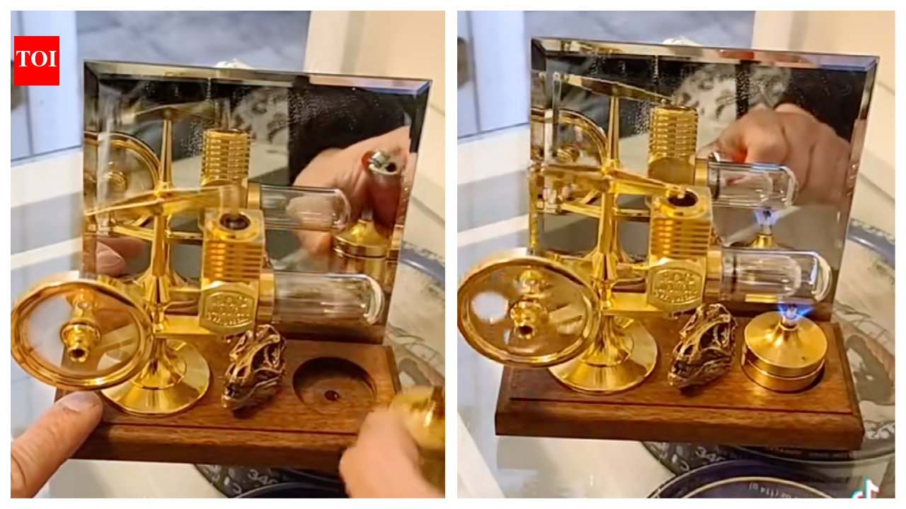How it works: Miniature Stirling engine