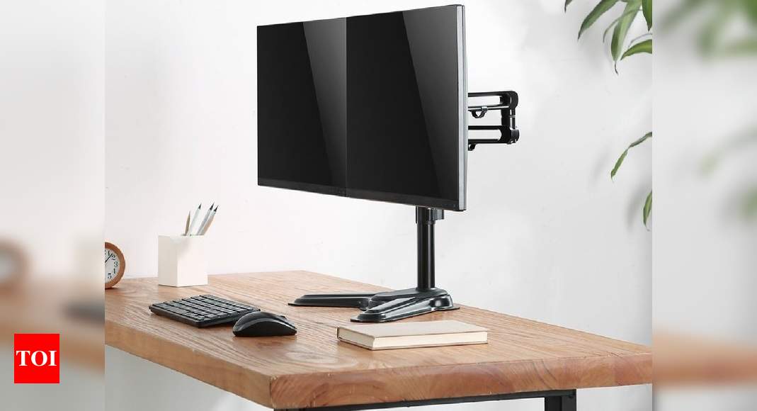 Monitor Arms To Ensure Your Screen Is, Computer Monitor Arms Desk Mount