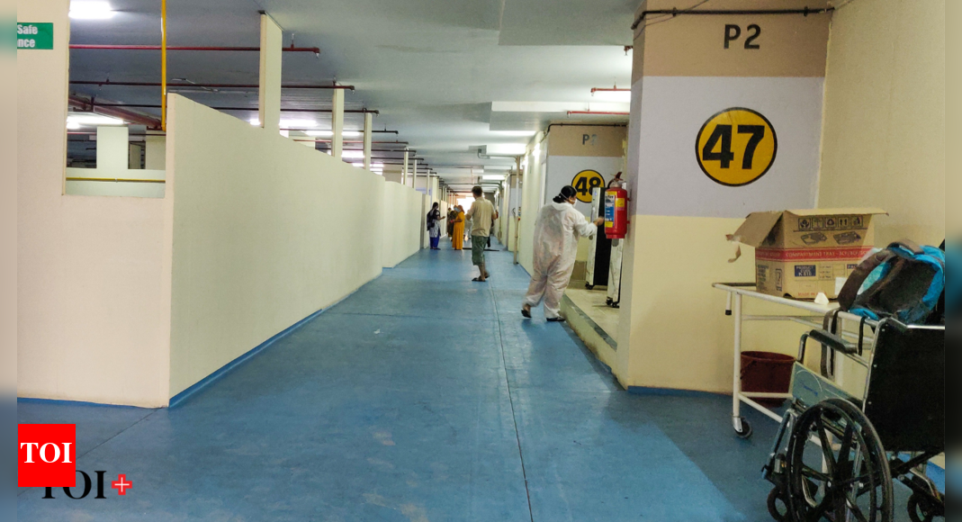 Coronavirus in Mumbai Your Covid bed is in a parking lot India News