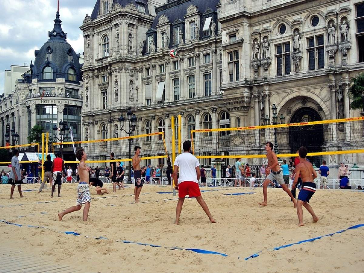 Match Volleyball for Beach Outdoor volleyball PU Material 32 Panel Volley ball 