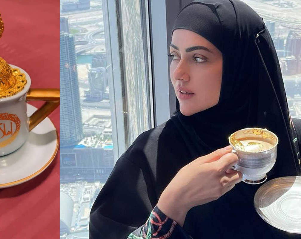 
Sana Khan enjoys 'gold-plated' coffee on the 122nd floor of Burj Khalifa with husband Anas Saiyad
