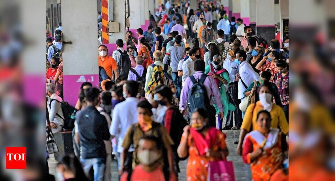 Maharashtra reports record 43,183 new Covid cases; Mumbai sees highest daily spike - Times of India