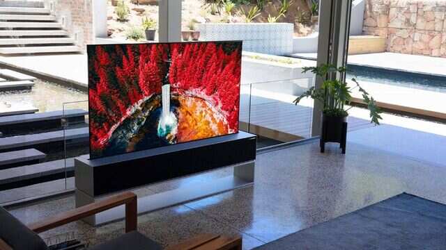 LG's $88,500 rollable TV now available in overseas markets LG's $88,500 rollable TV now available in overseas markets