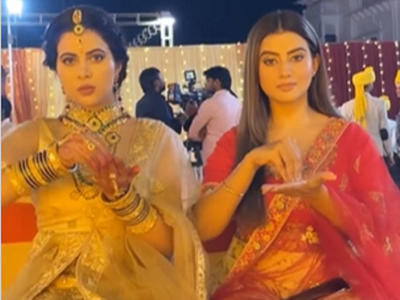 Watch: Akshara Singh and Sahar Afsha join the 'Bajre Da Sitta' trend and it is simply unmissable