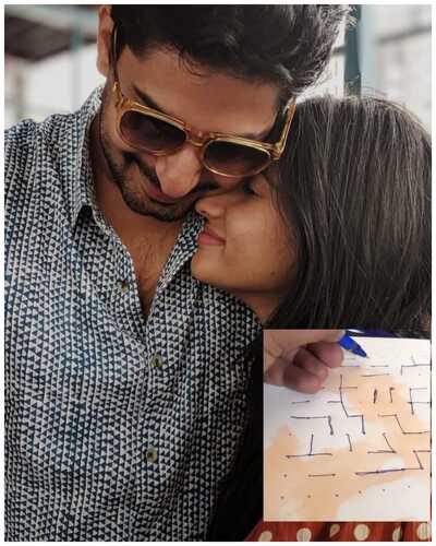 Home-quarantined Prajwal Devaraj and wife Ragini Chandran spend time ...