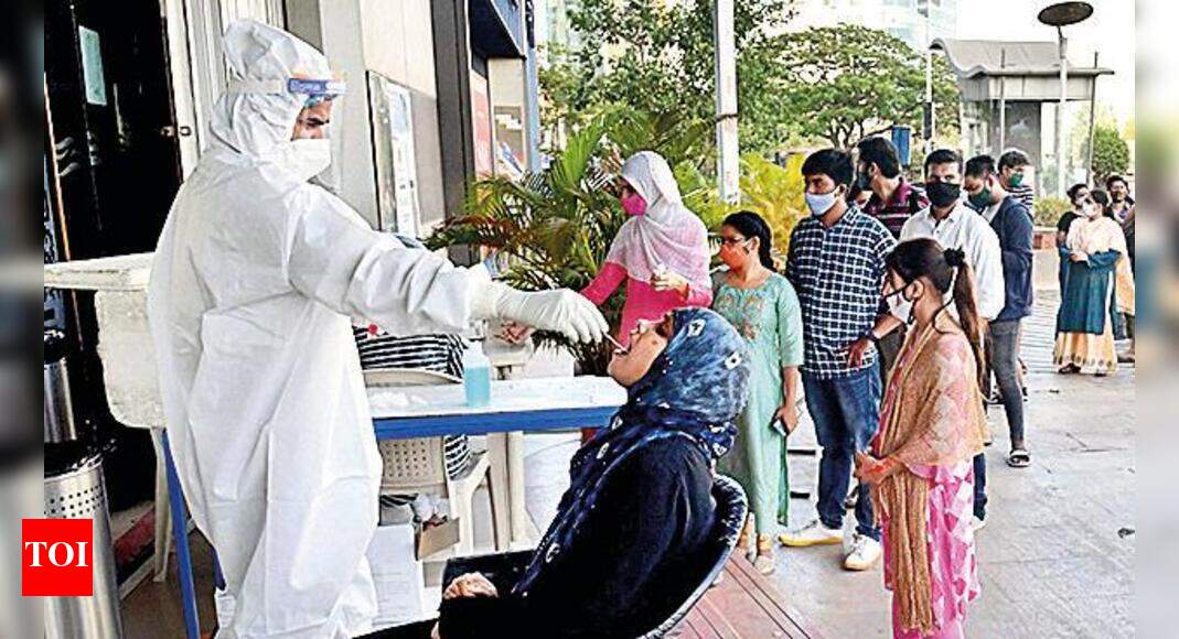 It may now take up to five days for testing & results in Mumbai ...