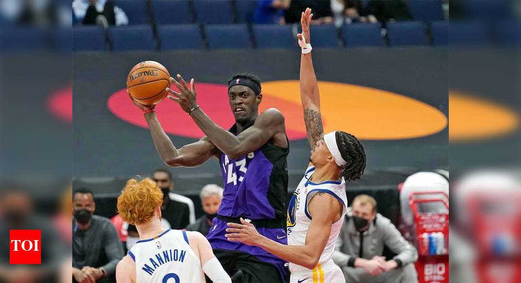 NBA: Warriors lose by 53 points as Raptors roll to historic win | More sports News - Times of India