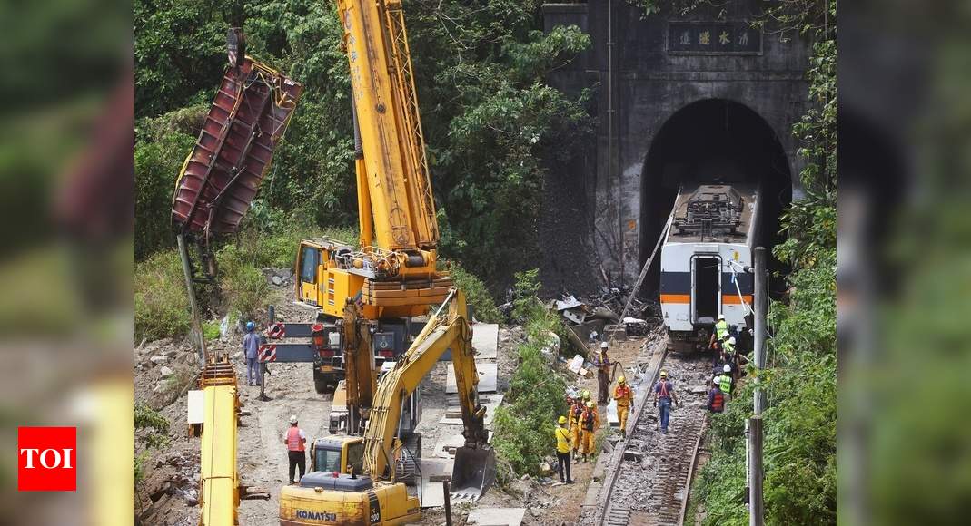 Taiwan releases train crash suspect on bond, prosecutors ...