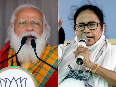 'Game over': PM Modi, Mamata exchange barbs in mega Bengal showdown