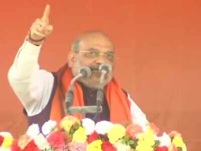 Reject 'corrupt, dynastic' DMK-Congress: Amit Shah in Tamil Nadu ...