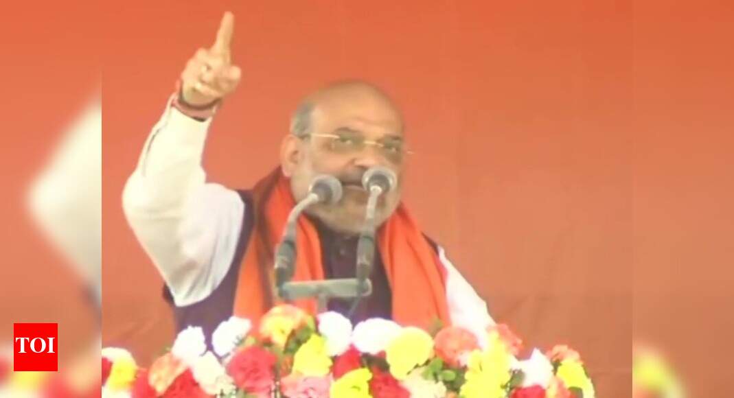 Reject ‘corrupt, dynastic’ DMK-Congress: Amit Shah in Tamil Nadu | India News