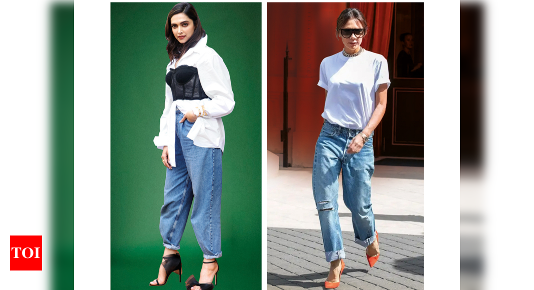The reign of loose denims has begun - Times of India