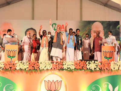 Rahul Gandhi is tourist politician, says Amit Shah in Wayanad