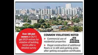 100 DLF-5 buildings under government scanner