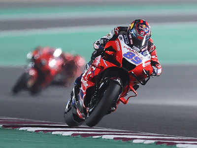 MotoGP rookie Jorge Martin takes pole for Pramac Racing at Doha Grand Prix