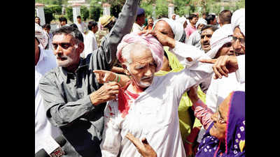 CM’s Rohtak visit sparks protest & then clash between cops, farmers