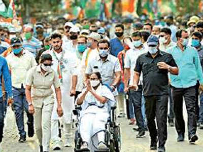 Angry bull enters Mamata's Howrah rally