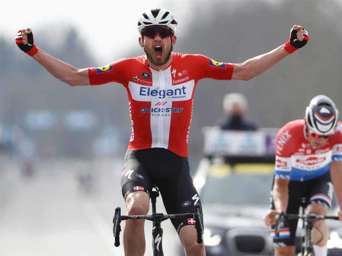 Asgreen Pips Van Der Poel To Win Tour Of Flanders More Sports News Times Of India
