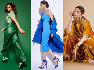 Deepika Padukone's monotone outfits