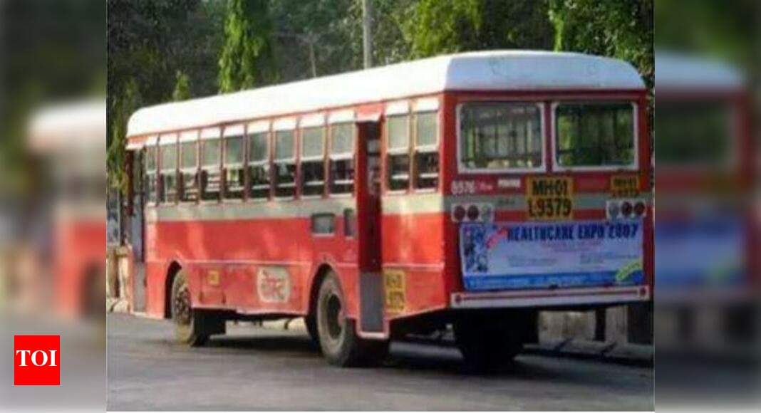 Mumbai: Dizzy BEST driver loses control, rams into bus stop | Mumbai ...